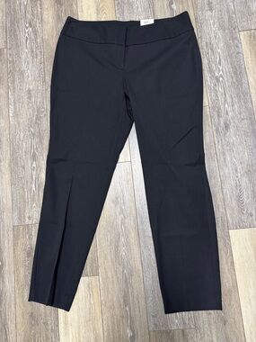 Black Alfani Women's Straight-Leg Dress Pants